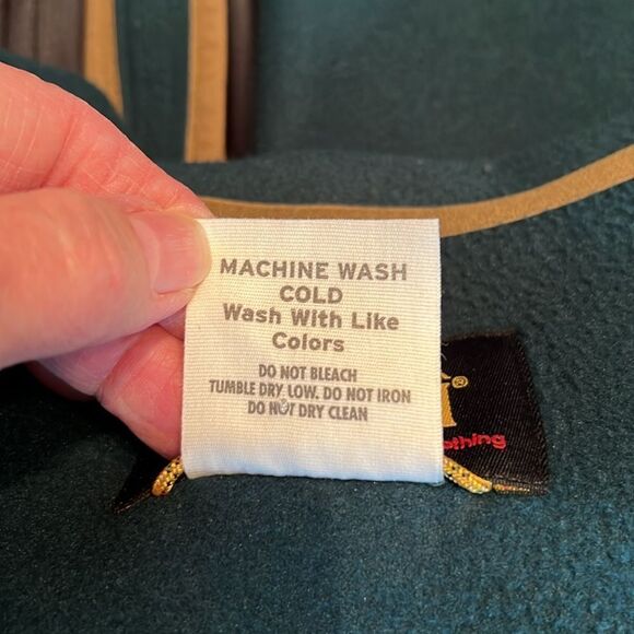 REI Men’s full-zip Polartec Jacket XXXL Green - Picture 10 of 11